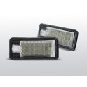 COPPIA PLAFONIERA TARGA LED NO ERRORE AUDI A3 S3 A4 S4 A6 S6 C6 A8 Q7