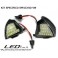 COPPIA PLAFONIERA LUCE LED SPECCHIO RETROVISORE VW GOLF 5