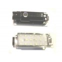 COPPIA PLAFONIERA TARGA LED NO ERRORE RENAULT MEGANE , CLIO , TWINGO , MASTER