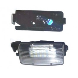 COPPIA PLAFONIERA TARGA LED NO ERRORE NISSAN/INFINITI