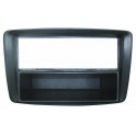 03290 MASCHERINA CON FORO  2ISO-ISO COLORE ANTRACITE FIAT PANDA 