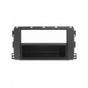 03392 MASCHERINA CON FORO  2ISO-ISO COLORE NERO  SMART FORTWO 07/10 FOURFOUR 04/06