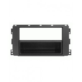 03392 MASCHERINA CON FORO  2ISO-ISO COLORE NERO  SMART FORTWO 07/10 FOURFOUR 04/06