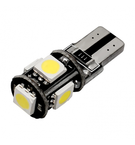 LAMPADA T10 W5W CANBUS NO ERRORE 5 LED SMD 5050