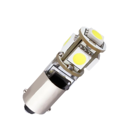 LAMPADA BA9S T4W CANBUS NO ERRORE 5 LED SMD 5050