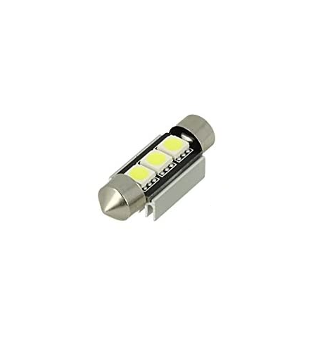 SILURO C5W CANBUS NO ERRORE 3 LED SMD 5050