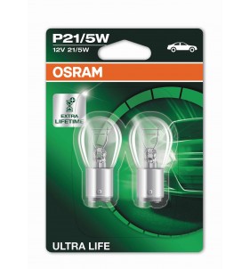 COPPIA OSRAM P21/5W ULTRA LIFE 3X 7528ULT