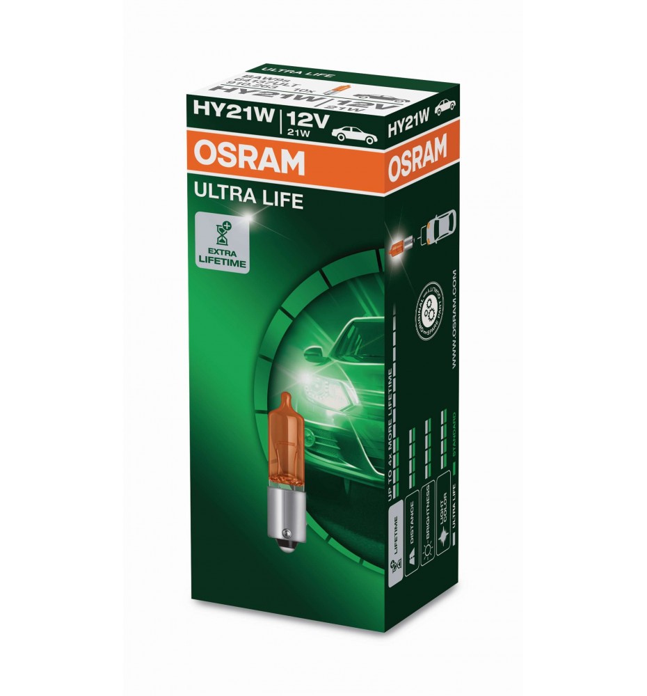 OSRAM SINGOLA HY21W BAW9S ULTRA LIFE 3X 64137ULT