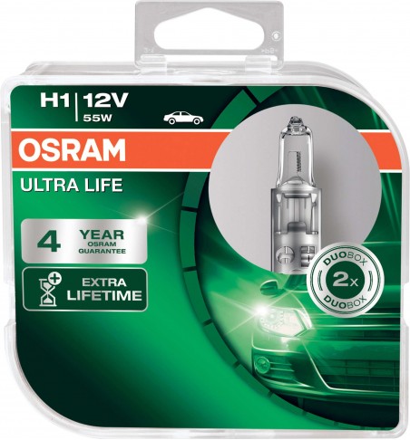 COPPIA OSRAM H1 ULTRA LIFE 64150ULT