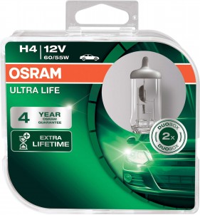 COPPIA OSRAM H4 ULTRA LIFE 64193ULT