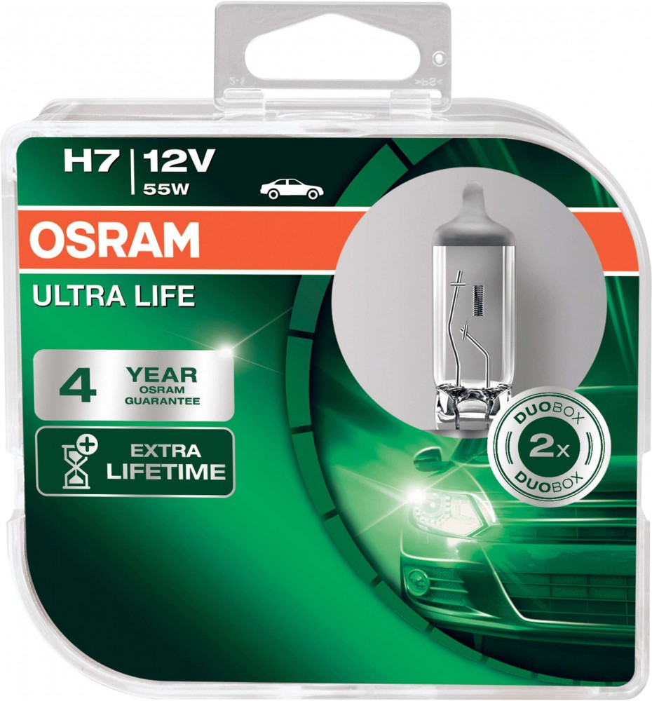 COPPIA OSRAM H7 ULTRA LIFE 64210ULT