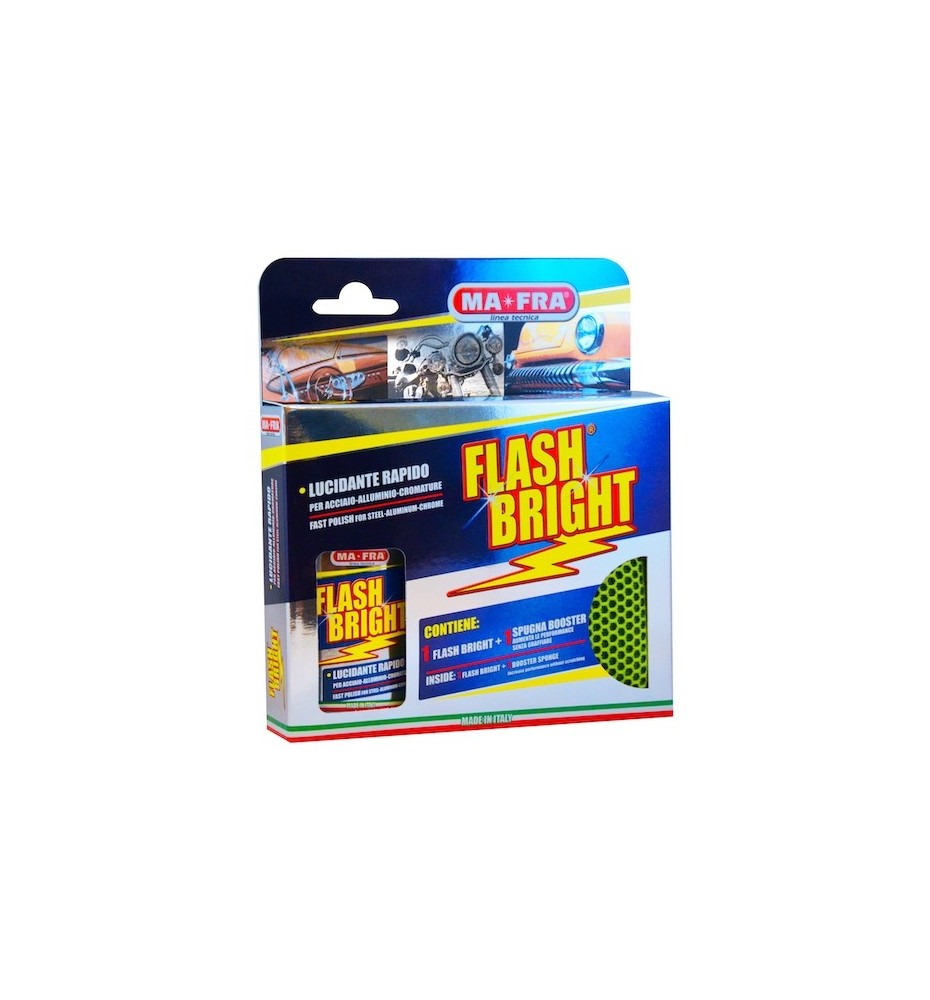 MAFRA FLASH BRIGHT POLISH METALLI CON SPUGNA