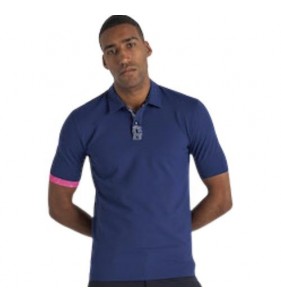 GYEON APPAREL POLO BLUE NAVY