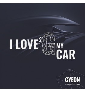 GYEON BANNER IN TESSUTO - I LOVE G MY CAR