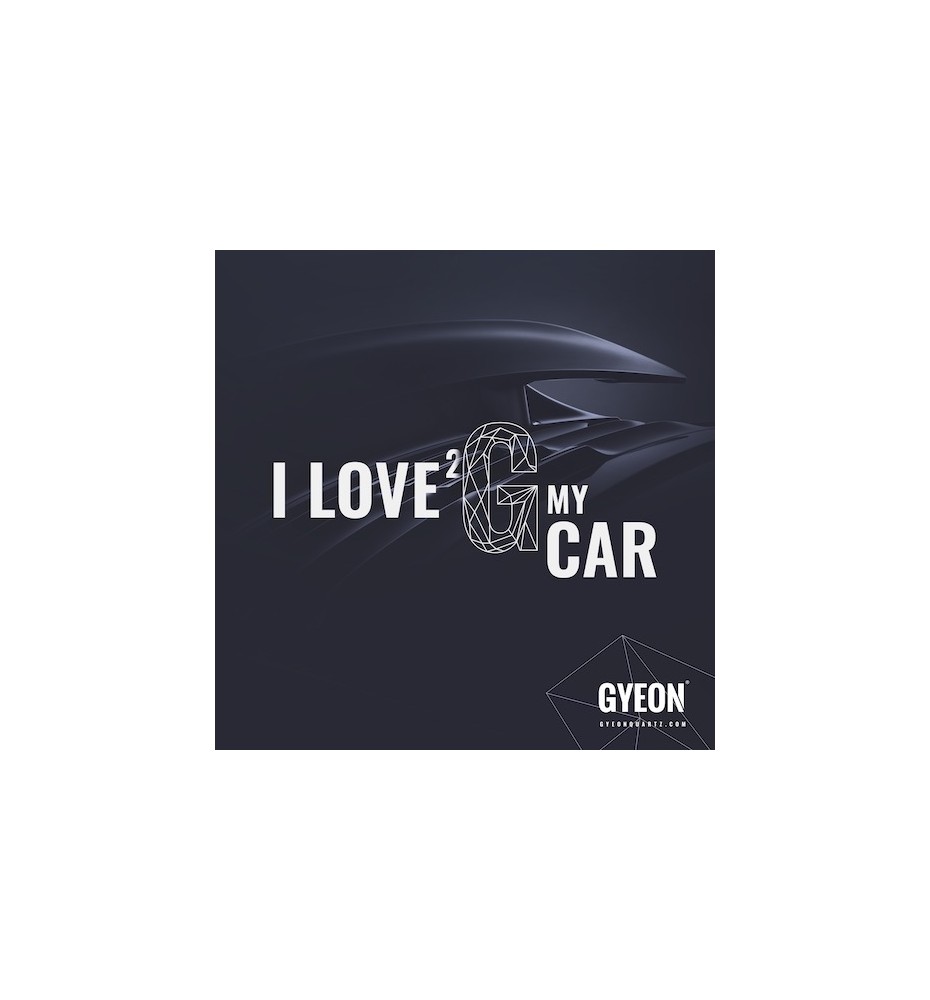 GYEON BANNER IN TESSUTO - I LOVE G MY CAR