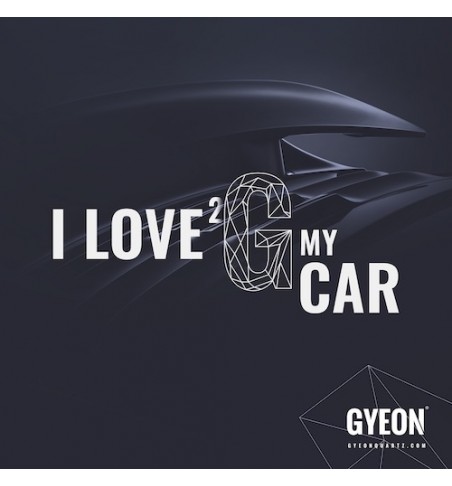 GYEON BANNER IN TESSUTO - I LOVE G MY CAR