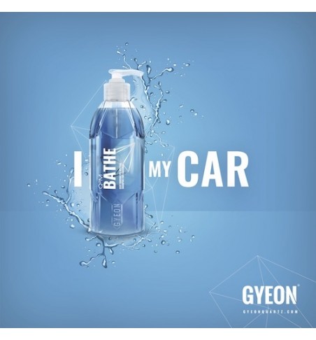 GYEON BANNER IN TESSUTO - I BATHE MY CAR