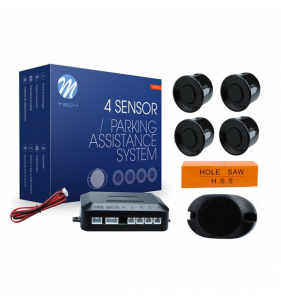 SENSORE DI PARCHEGGIO 4 FORI 22MM AFTER LINE CON BUZZER