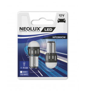 COPPIA LAMPADE SILURO P21 / 5W LED NEOLUX NP2260CW