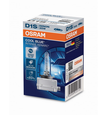 LAMPADA D1S OSRAM XENARC COOL BLUE INTENSE 5500K 66144CBI