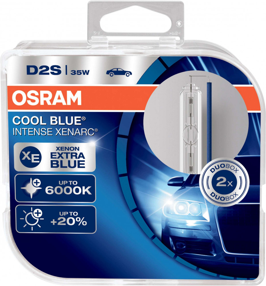 COPPIA D2S OSRAM XENARC COOL BLUE INTENSE 5500K 66240CBI