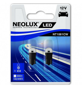 COPPIA LAMPADE NEOLUX T10 LED 6000 K