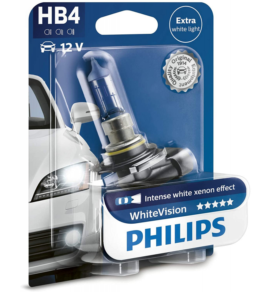 SINGOLA 9006 HB4 PHILIPS BLUE VISION XENON EFFECT