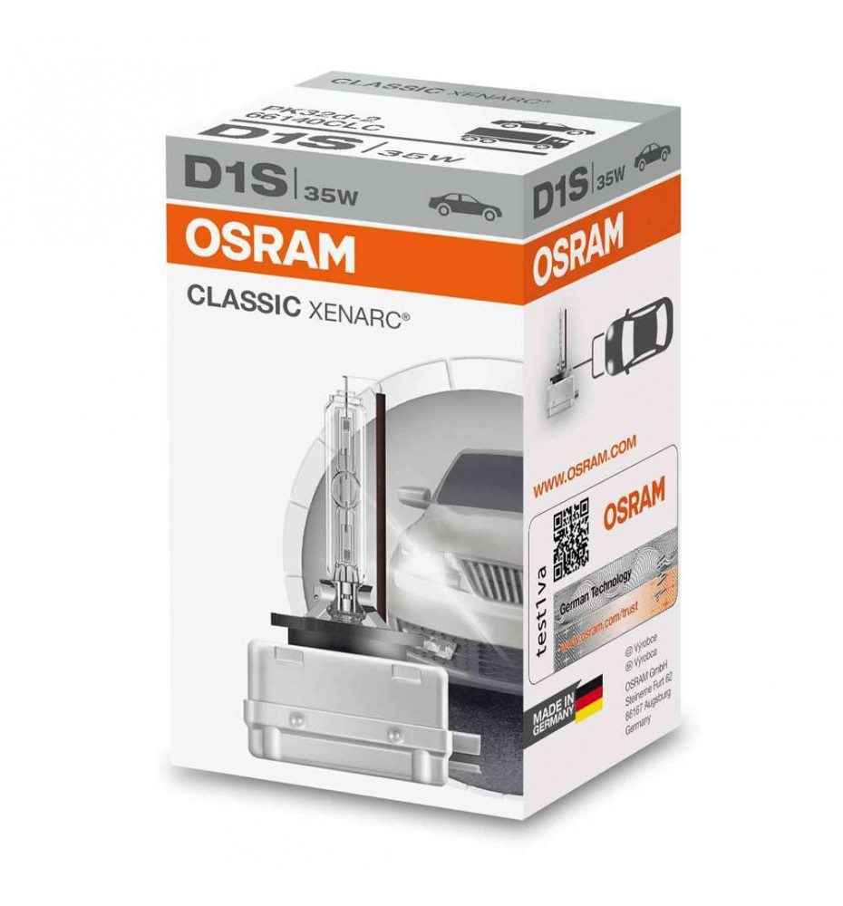 LAMPADA OSRAM D1S CLASSIC 12V 35W