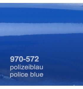 PELLICOLA WRAPPING ORACAL LUCIDO 970 572 GRA BLU POLIZIA