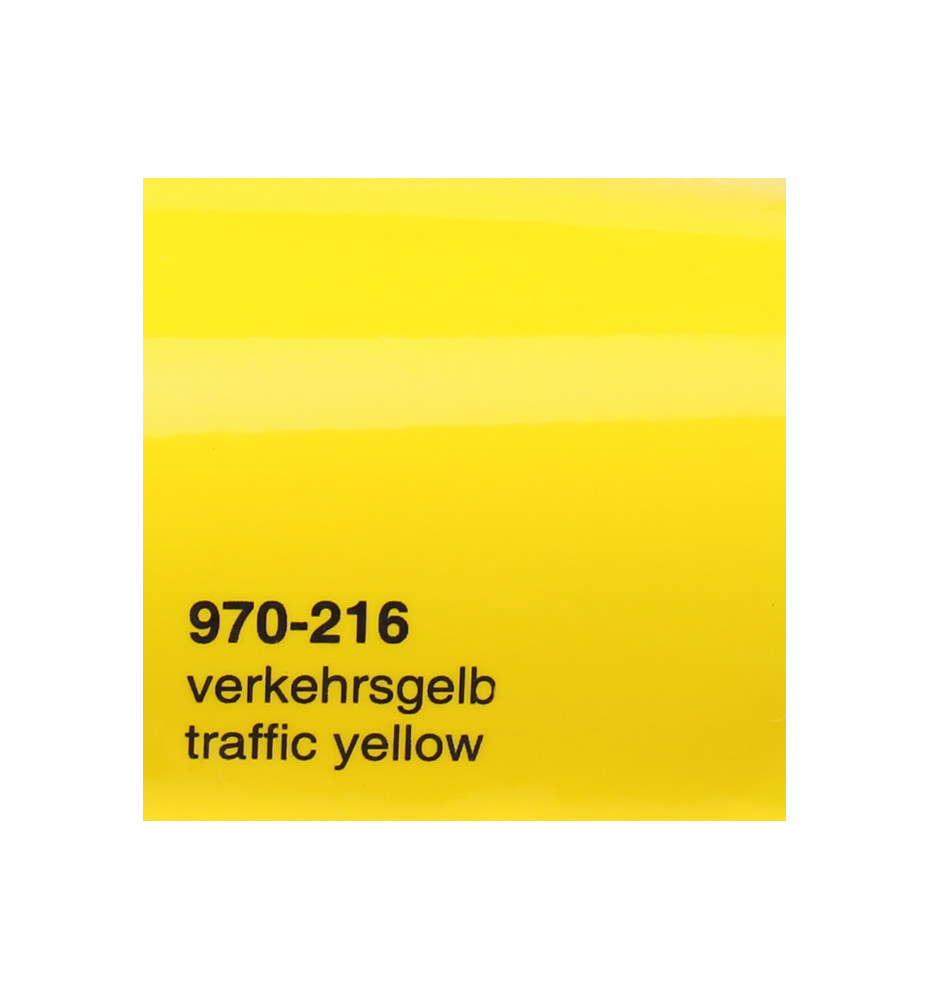 PELLICOLA WRAPPING ORACAL LUCIDO 970 216 GRA GIALLO TRAFFICO