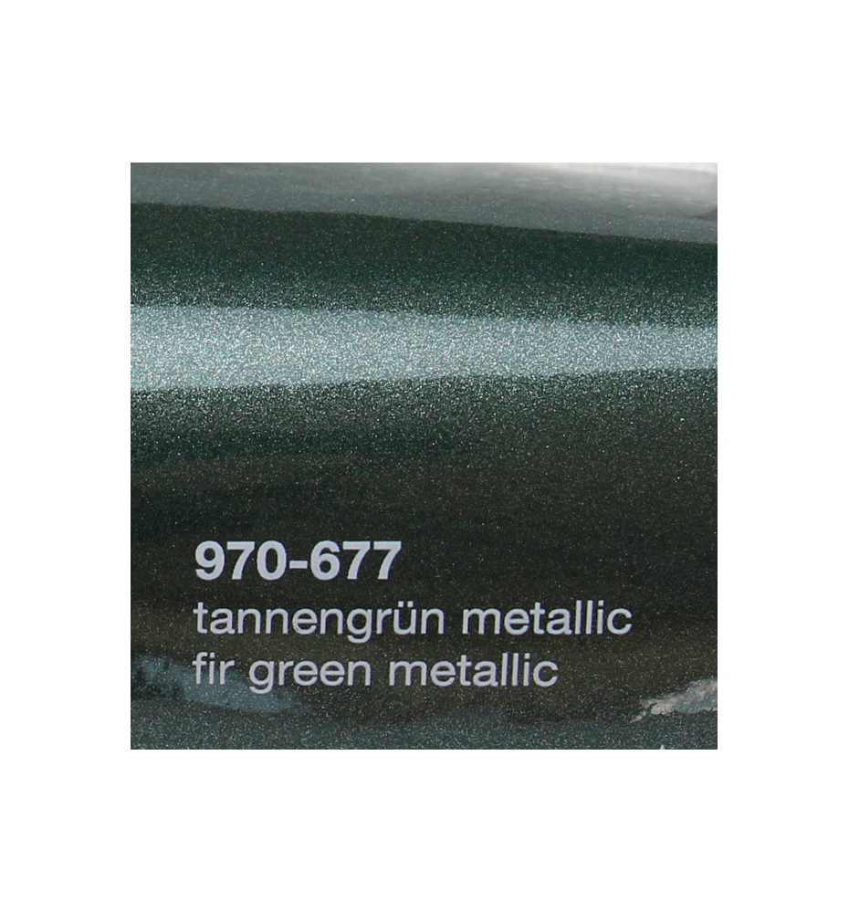 PELLICOLA WRAPPING ORACAL LUCIDO 970 677 GRA VERDE ABETE METALLIZZATO