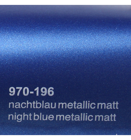 PELLICOLA WRAPPING ORACAL OPACO RA 196 BLU NOTTE METALLIZZATO 970 152CM