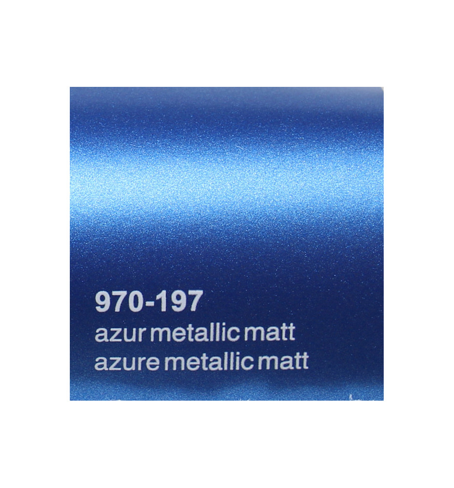 PELLICOLA WRAPPING ORACAL OPACO 197 BLU AZZURRO  METALLIZZATO 970 152CM