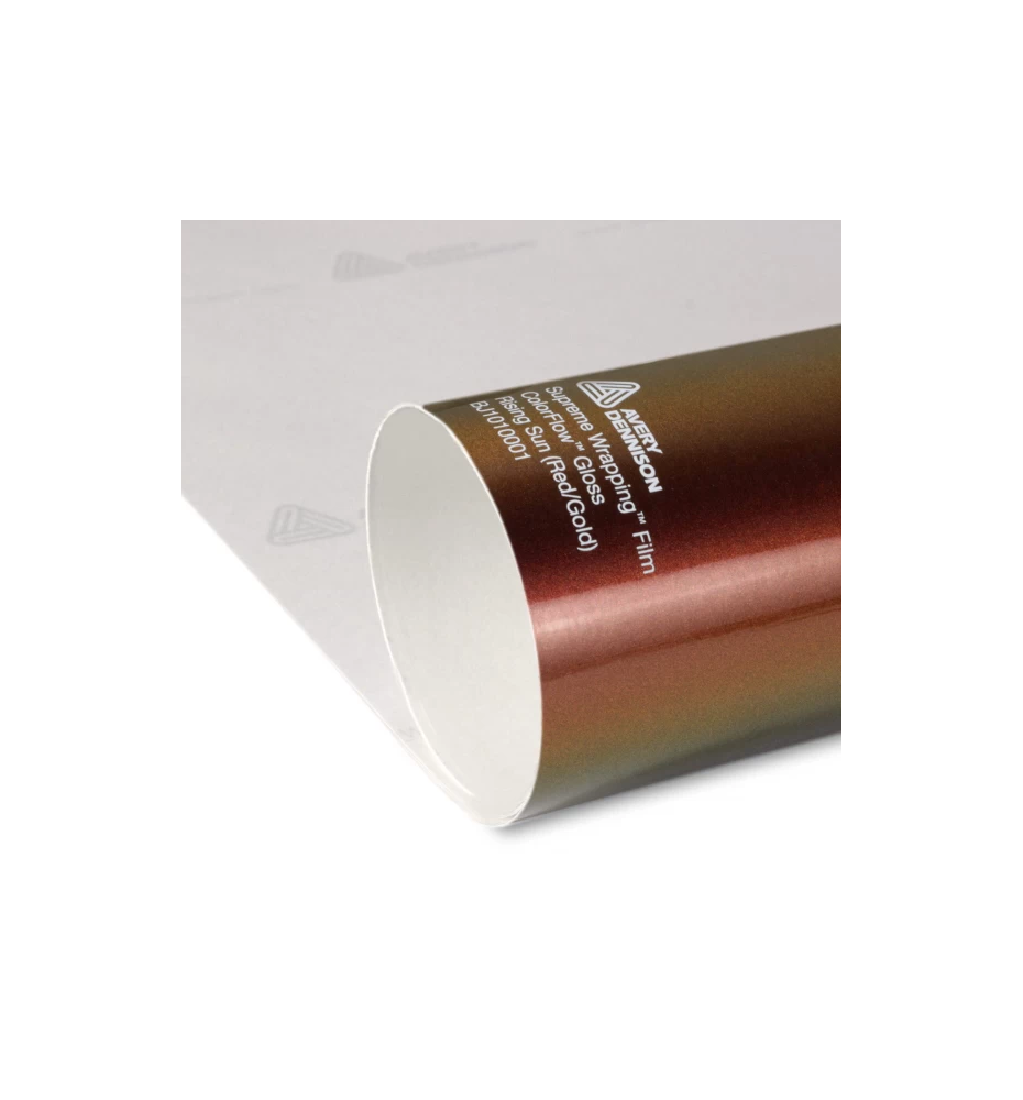 PELLICOLA PER WRAPPING AVERY CF GLOSS RISING SUN RED GOLD 152 CM