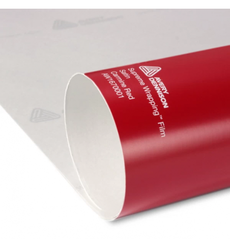 PELLICOLA PER WRAPPING AVERY BP1160002 SATIN CARMINE RED-O