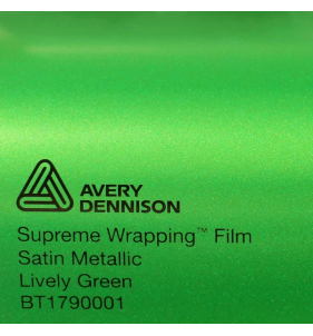 PELLICOLA PER WRAPPING AVERY BT1790001 SATIN METALLIC LIVELY GREEN