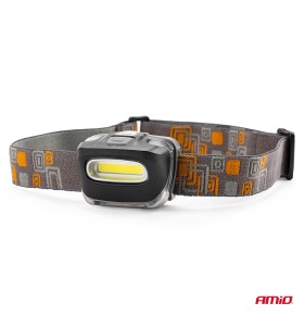 Lampada frontale COB con batterie 3xAAA 150Flux IPX3