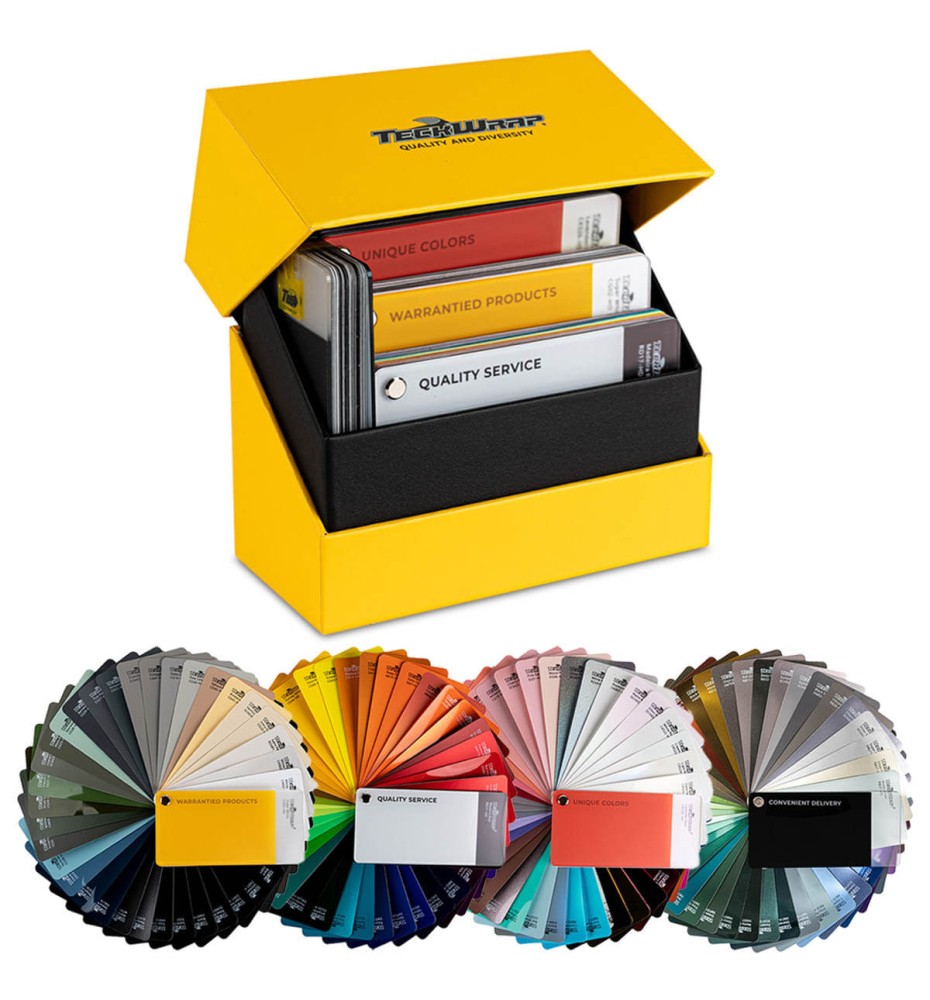MAZZETTA TESTER COLORI TECK WRAP MAZZETTA TESTER COLORI TECK WRAP