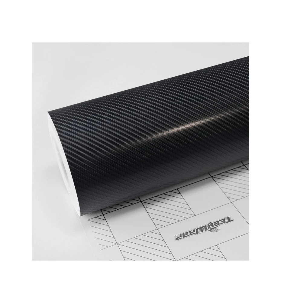 PELLICOLA WRAPPING TECKWRAP CF02 PITCH BLACK PELLICOLA WRAPPING TECKWRAP CF02 PITCH BLACK