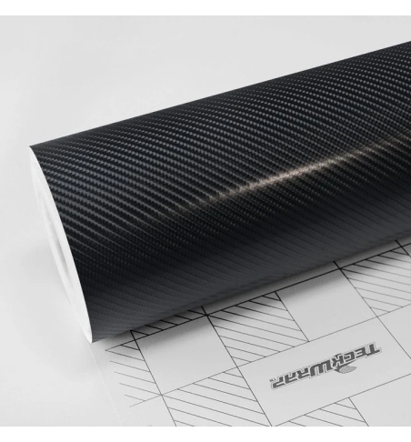 PELLICOLA WRAPPING TECKWRAP CF02 PITCH BLACK
