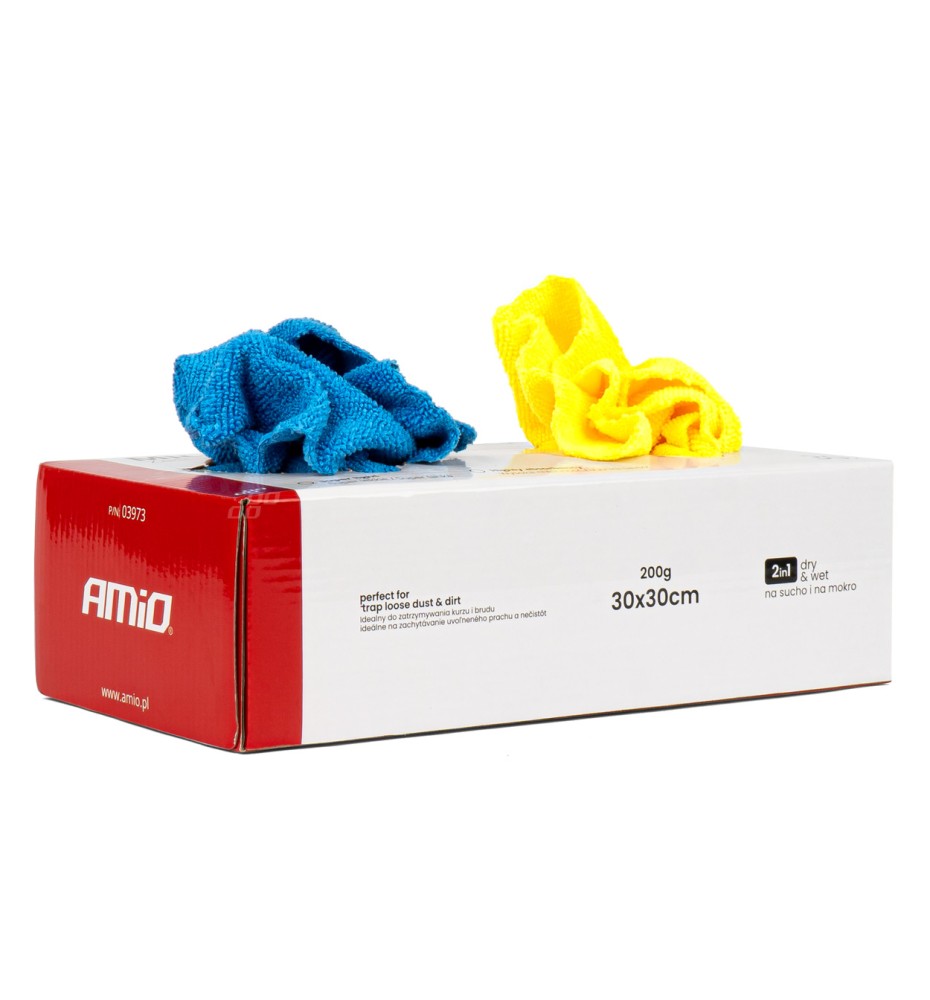 PANNI IN MICROFIBRA CONFEZIONE COLORATI 12PZ 30X30 200G PANNI IN MICROFIBRA CONFEZIONE COLORATI 12PZ 30X30 200G