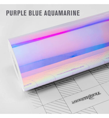 TECKWRAP -MCH01 PURPLE BLUE ACQUAMARINE