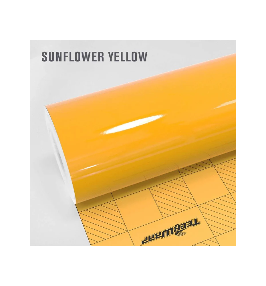 TECKWRAP -CG12 HD SUNFLOWER YELLOW