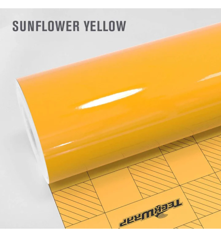 TECKWRAP -CG12 HD SUNFLOWER YELLOW