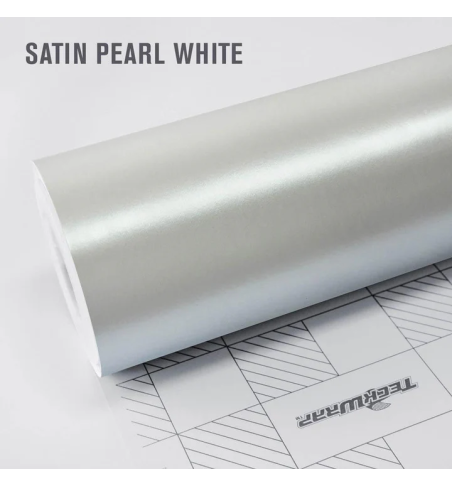 TECKWRAP -ECH01 SATIN PEARL WHITE