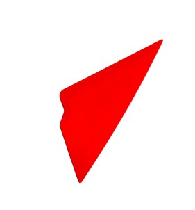 A221RD- TRIANGLE SQUEEGEE SET WITH CURVED EDGE