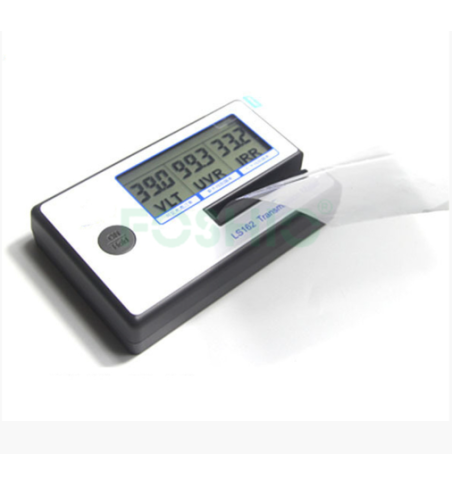 TS132- FILM TRANSMISSION METER .BATTERY OPERATED DISPLAY UV,VISIBLE AND INFRARED TRANSMISSION VALUES