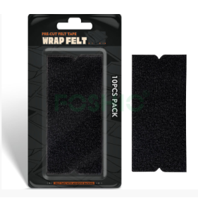 A02F-XS10PCS SQUEEGEE FABRIC FELT 10PCS SET-BLACK