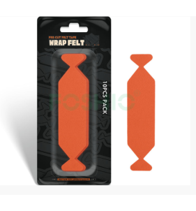 A81-CU ORANGE SOFT SUEDE FELT 10PCS SET