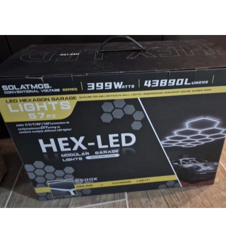 ILLUMINAZIONE TECNICA NIDO D'APE HEXLED 240*420